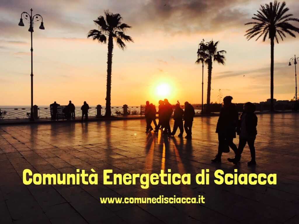 COMUNITÀ ENERGETICHE DI SCIACCA, PERVENUTE 150 ISTANZE    